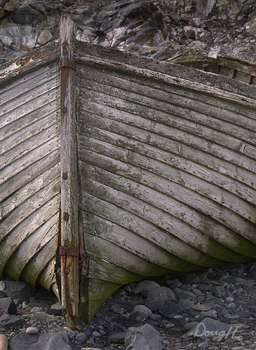 Beached Old Boat